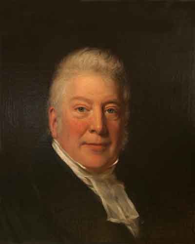 Original: Oil painting.Shows Rev. SKINNER, Rector of Kilmersdon. Portrait in Museum's collection. Unknown photographer.